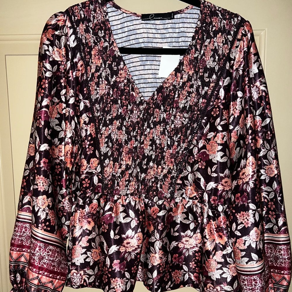 Floral blouse - NEVER WORN
